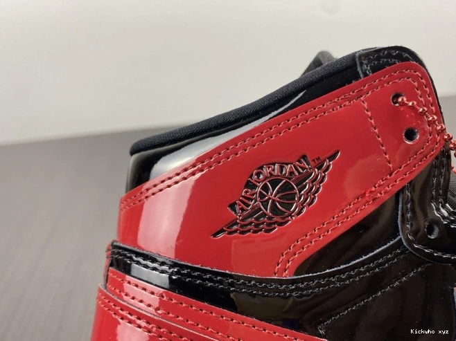 555088-063 OG Bred Air 1 Jordan Patent High 0704